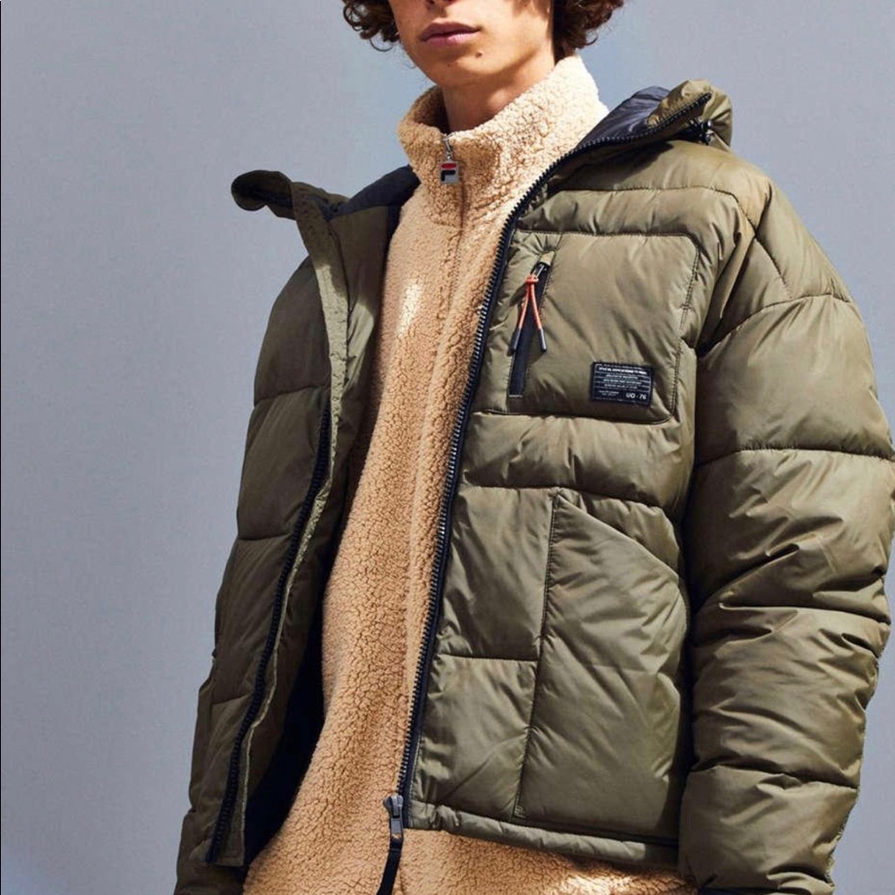 Urban outfitters men’s puffer coat
